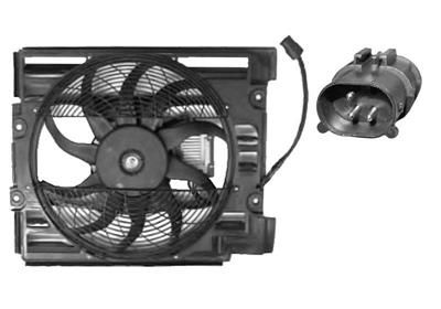 VAN WEZEL Ventilaator,kliimakondensaator 0639752